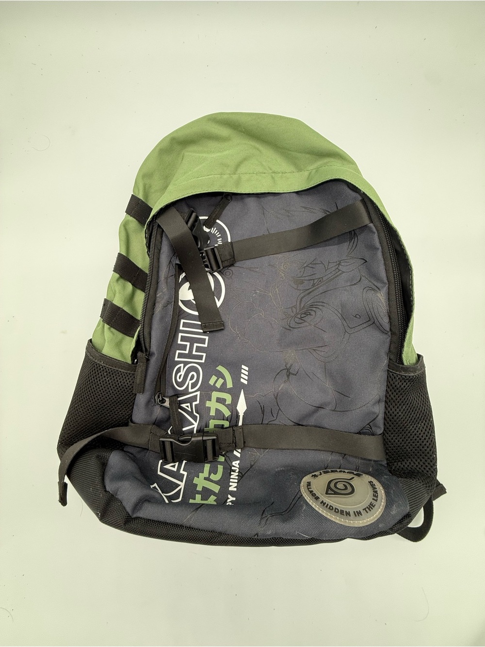 Naruto shippuden kakashi built up backpack pre-owned